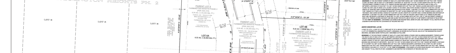 Farmington Heights Final Plat