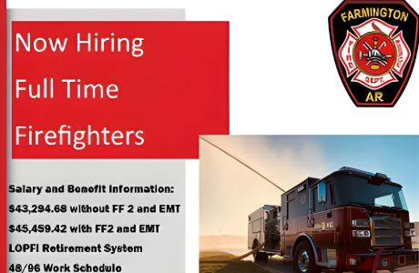 Hiring full time Firefighter