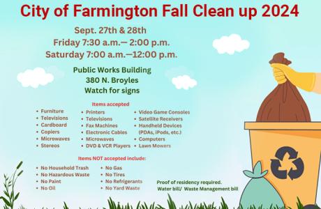 Farmington Fall Cleanup 2024