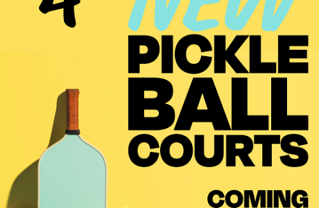 New Pickleball Courts to open Thursday, November 14th