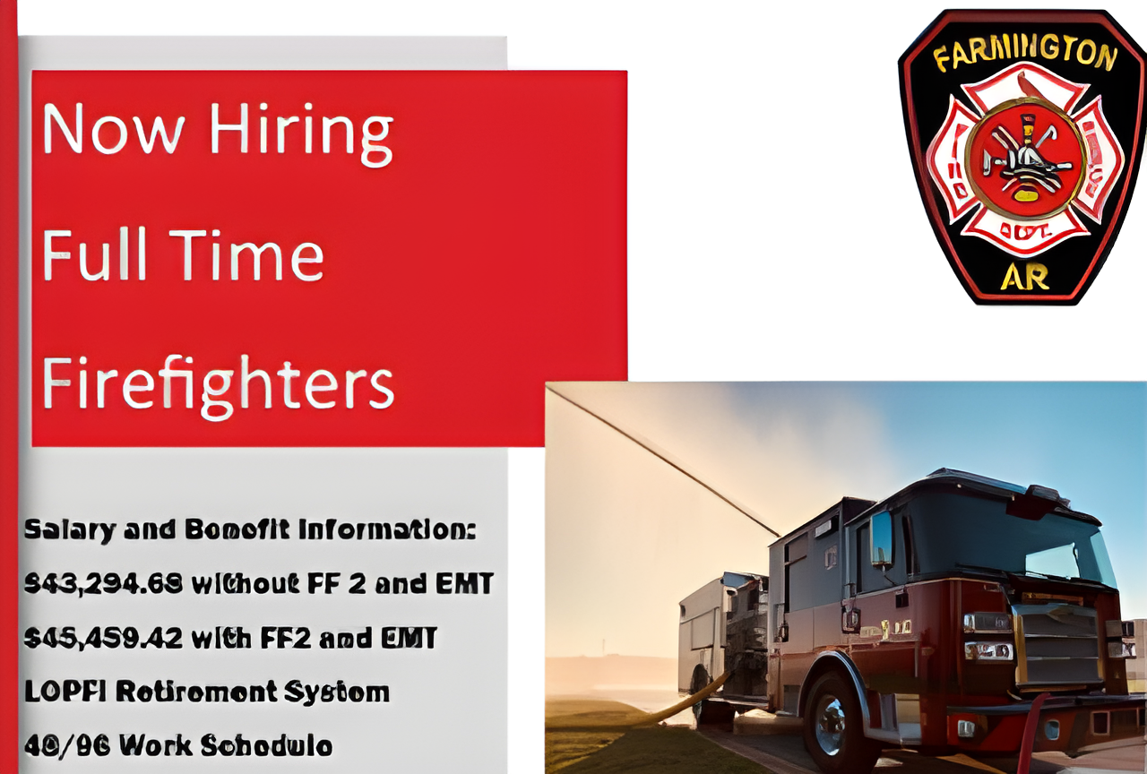 Hiring full time Firefighter